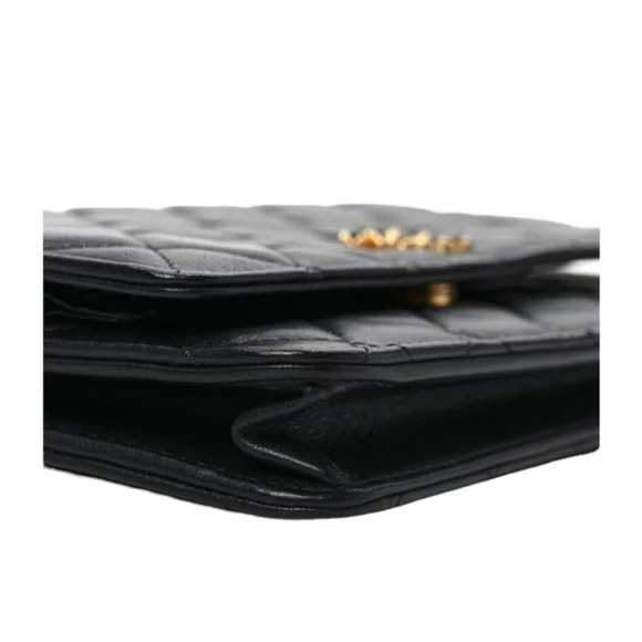 Chanel Quilted Lambskin Wallet on Chain - EUC - Picture 7 of 10